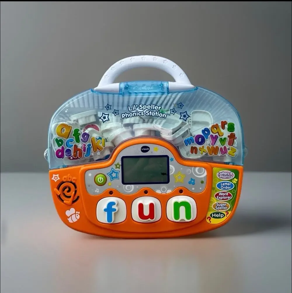 VTech Lil' Speller Phonics Station Electronic Learning Toy Complete Tested